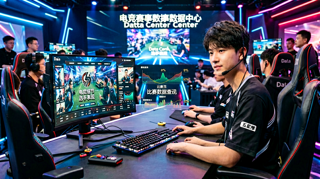 电竞赛事数据统计与分析界面